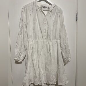 & other stories Paris atelier white dress. Worn once. Size EUR 42